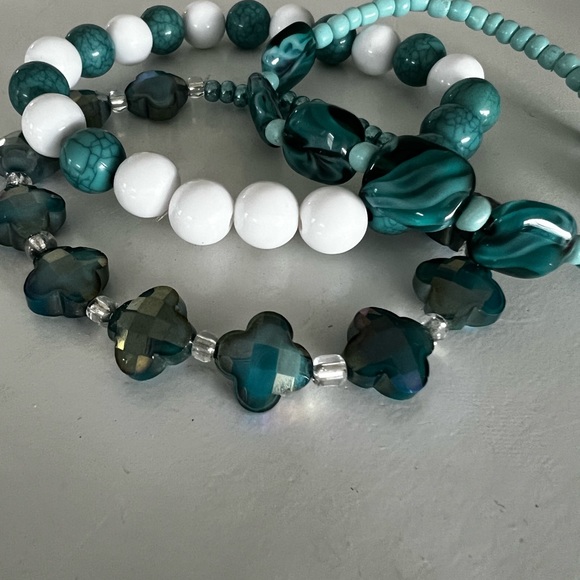 Glass Bracelet Stack - Picture 2 of 3